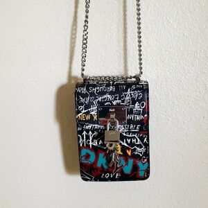 DKNY Graffiti NS Phone‎ Crossbody bag. NWT
